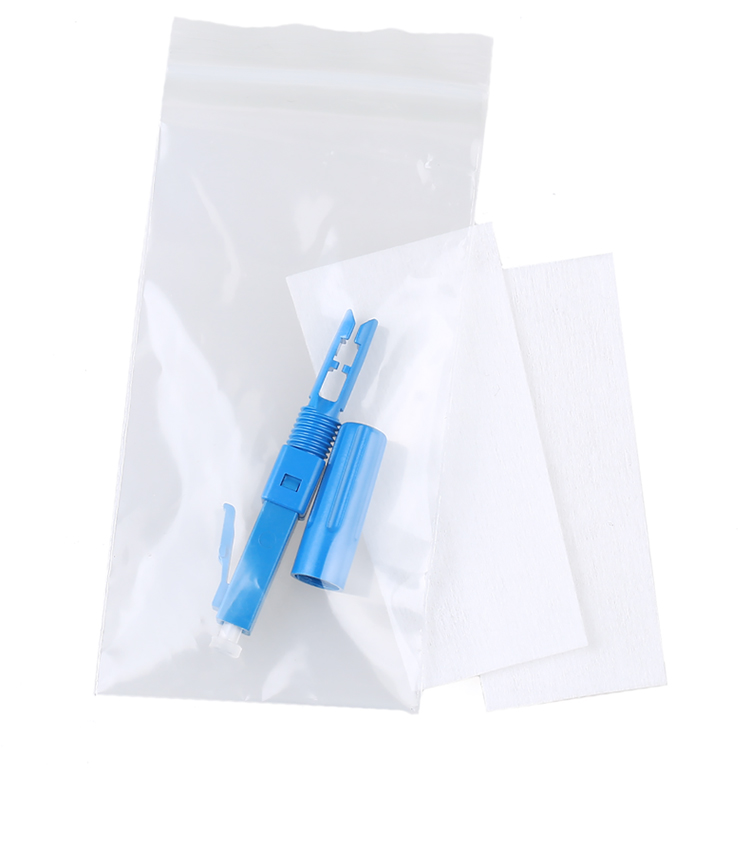 ELC925T-UPC LC/UPC Fast Connector for 2.0x3.0mm 1.6x2.0mm Drop Cable 3.0mm 2.0mm Indoor Cable 0.9mm Invisible Cable Fiber Optic Field Assembly Connector