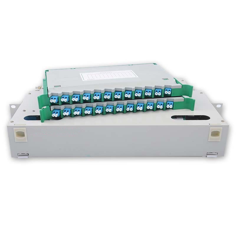 24 Duplex LC ODF FDU, With Adapters, Pigtails and All Installation Accessories