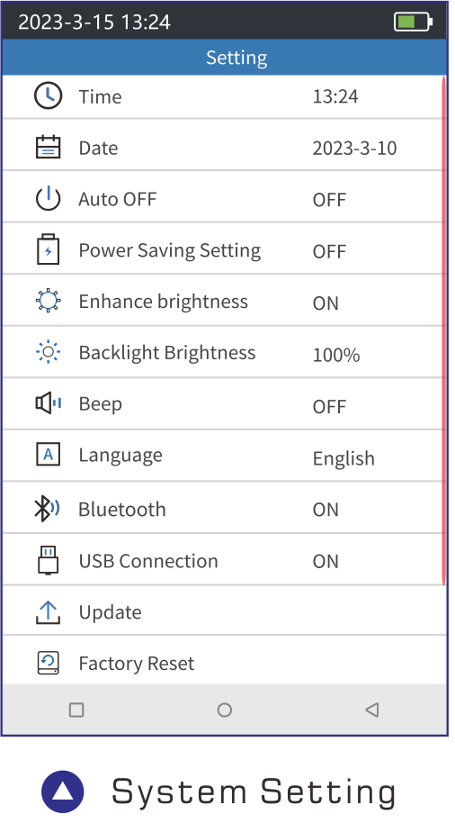 980TEK OTDR Reflectometer with OPM OLS VFL RJ45 Bluetooth