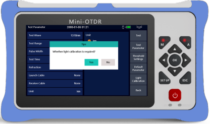 980RTC HANDY MINI OTDR Reflectometer with VFL OPM OLS