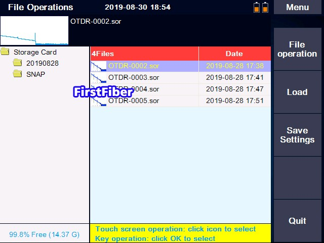 8000MAX OTDR Reflectometer with OPM OLS VFL