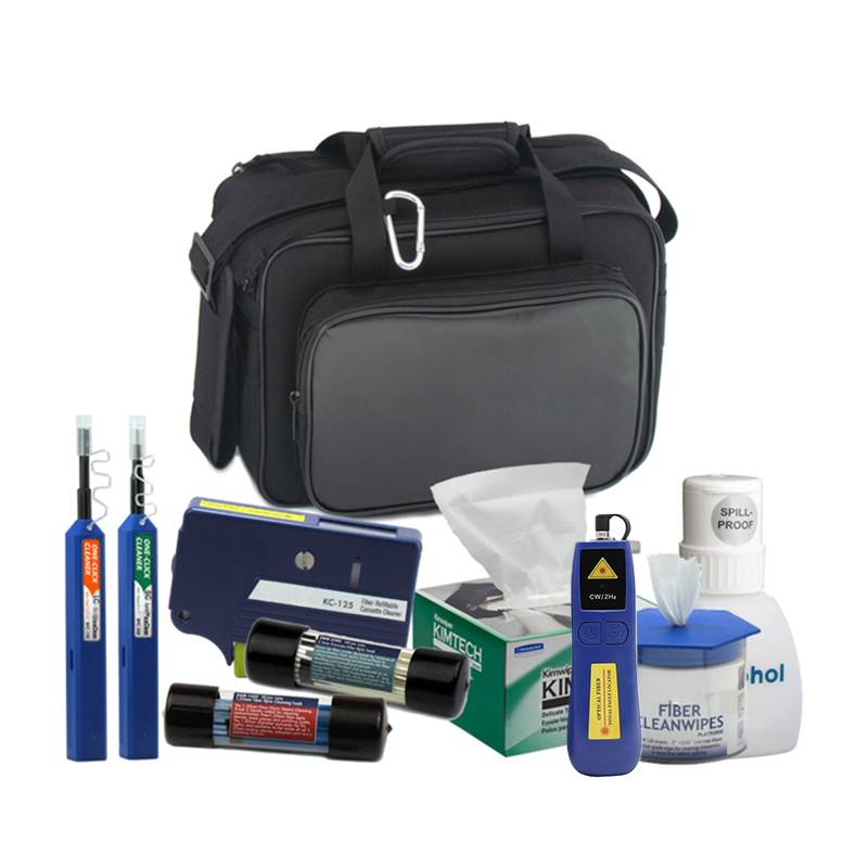 Optical Fiber Tools for Cleaning, with Cleaner VFL Cleaning Swabs etc