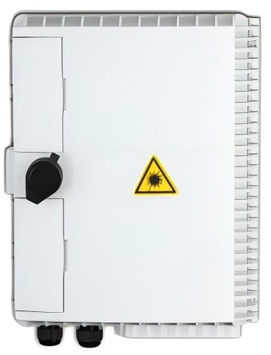 FF-FTB16A 16 Cores Optical Terminal Box (Max Capacity: 16 cores SC), Support Uncuting, Wall Mounting, Pole Mounting, 295x220x85mm