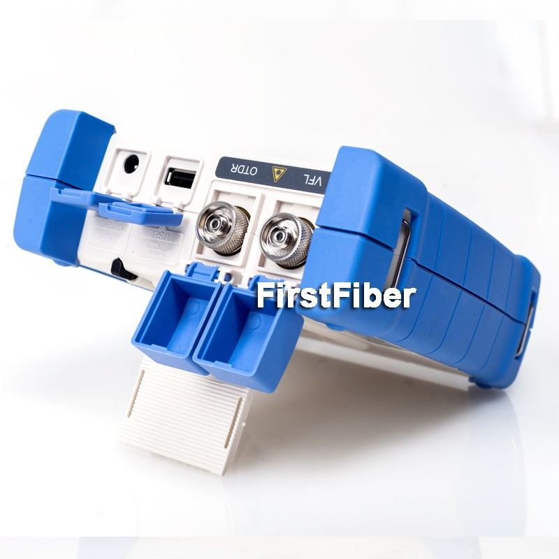 FF90D28 Fiber Optic OTDR Reflectometer 28/26dB 130km, with Carrying Bag, FC/SC/ST Connectors, Touch Screen, Event Map & Software