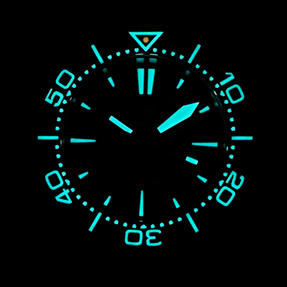 STEELDIVE Official SD1969 1200M Waterproof Japan NH35 Dive Watch on White Strap