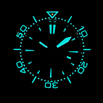 STEELDIVE Official SD1969 1200M Waterproof Japan NH35 Dive Watch on White Strap