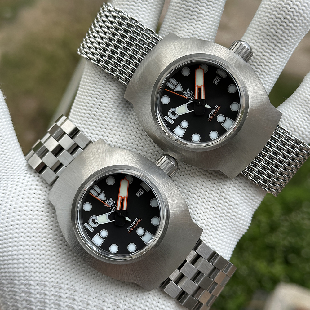 STEELDIVE Official SD1920 Number Dial 24MM Thick Case 1000M NH35 Dive Watch