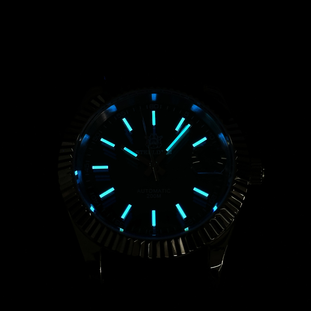 STEELDIVE Official SD1933 39MM Small Size 200M Waterproof NH35 Automatic Dive Watch