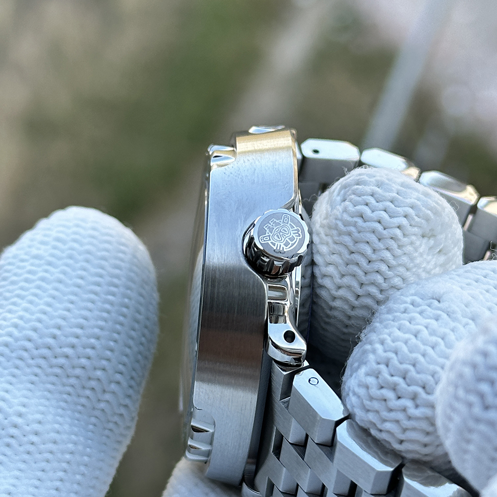 STEELDIVE Official SD1975P Unique Design 47.5mm Swiss Luminous 300M Waterproof NH35 Automatic Mens Tuna Dive Watch