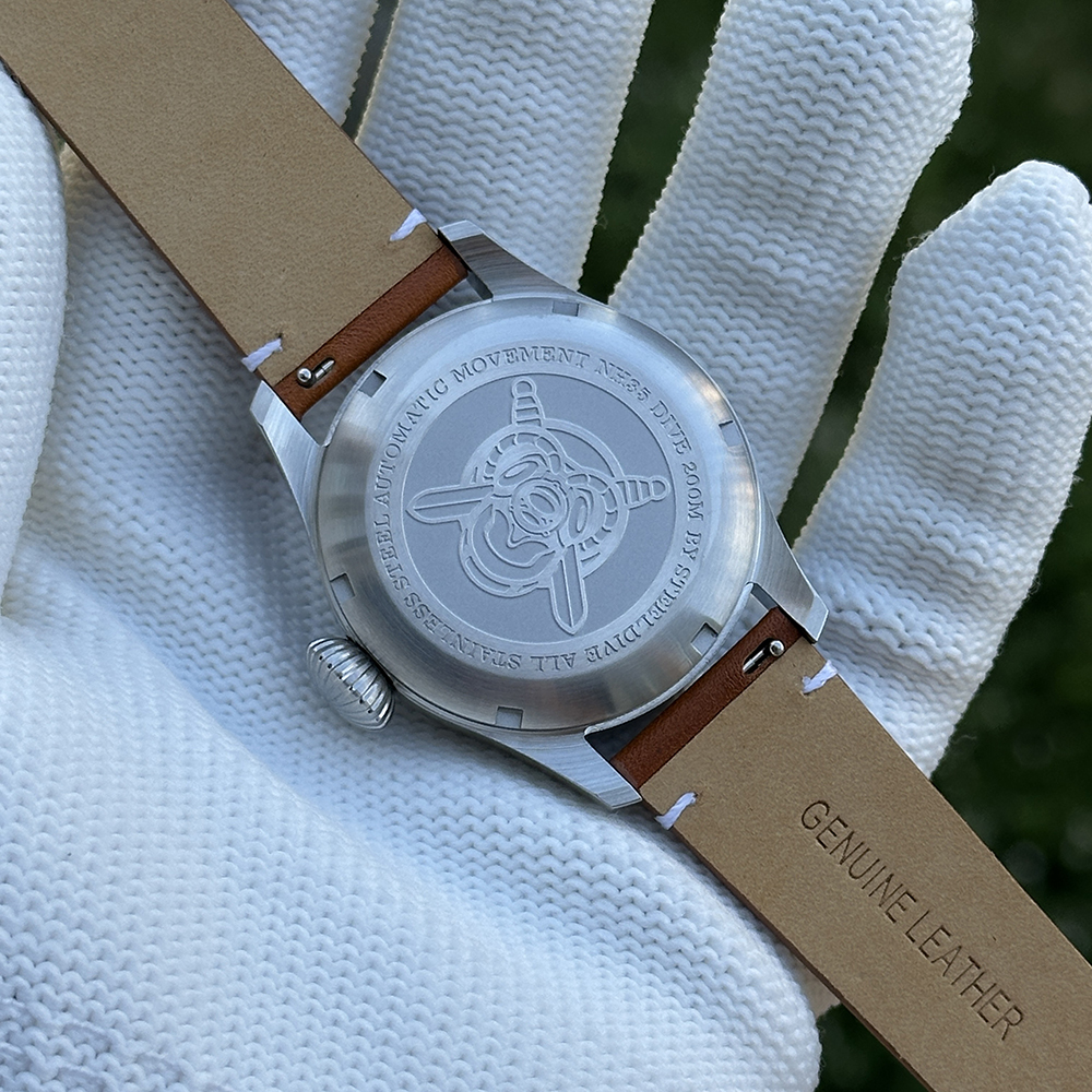 STEELDIVE Official SD1928H 39MM Small Size NH35 Automatic Mens Analog Dive Watch Reloj