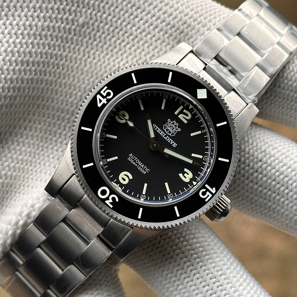 STEELDIVE Official SD1952 41MM Fifty Fathoms 300M Waterproof NH35 Automatic Dive Watch