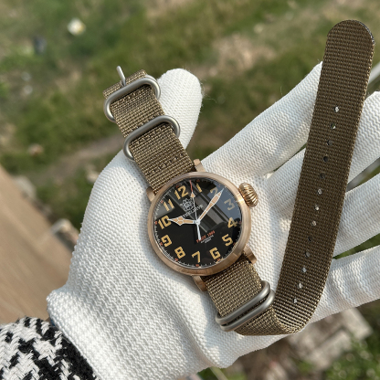 STEELDIVE Official SD1903S 46.5mm Solid Bronze 200m NH35 Dive Watch 