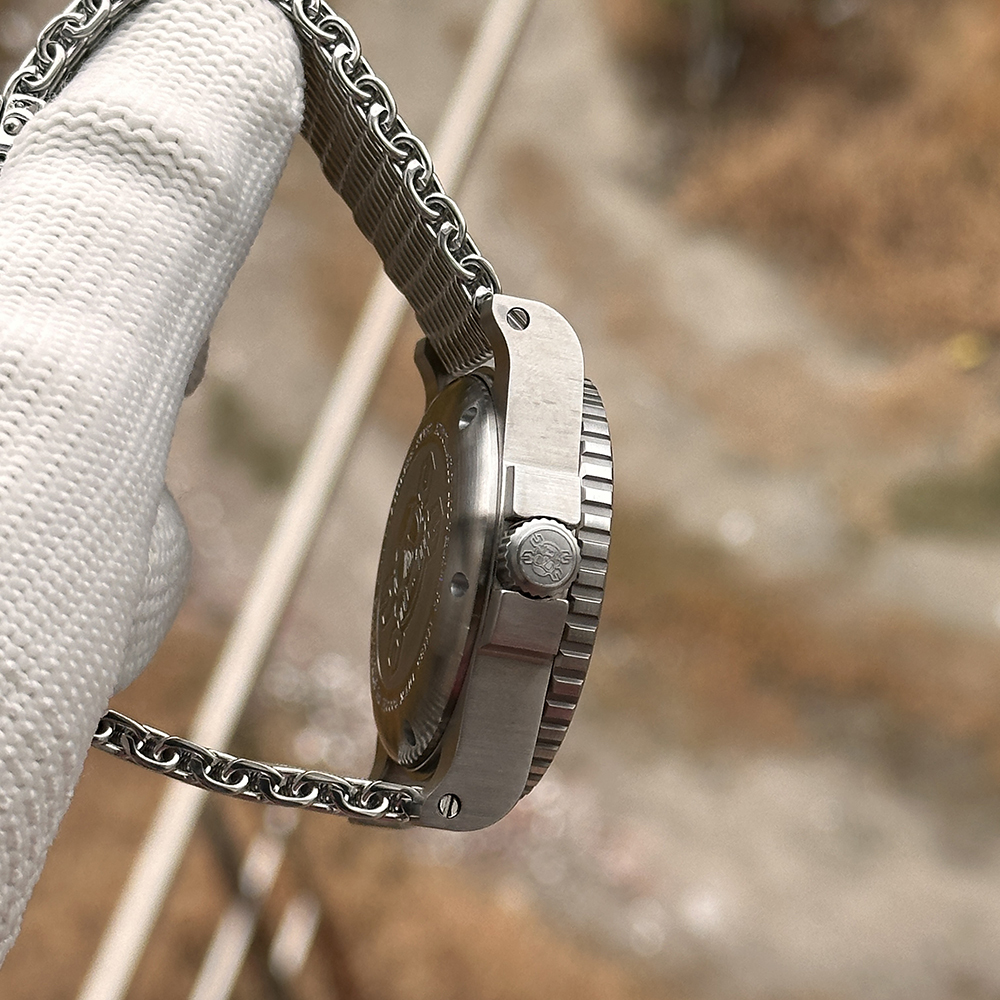 STEELDIVE Official SD1987 Classic 46.5MM Big Size 2000M Waterproof NH35 Automatic Mens Dive Watch