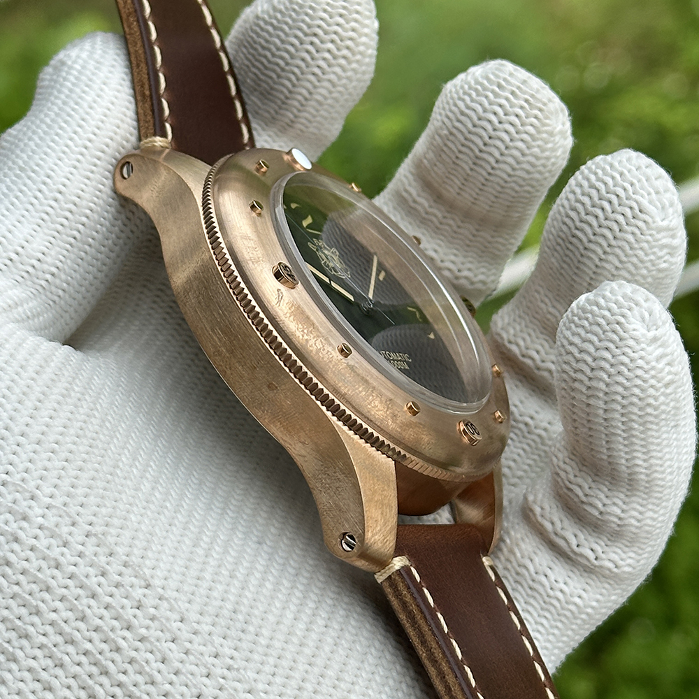 STEELDIVE Official SD2151S Oversize Solid Bronze Watch | ST2130 Automatic Movement