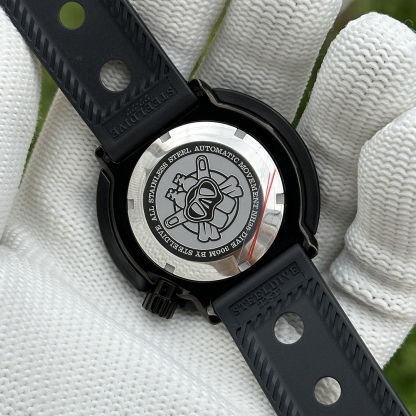 STEELDIVE Official SD1975XT PVD Black 47.5MM Case 300M Waterproof Japan NH35 Automatic Tuna Watch