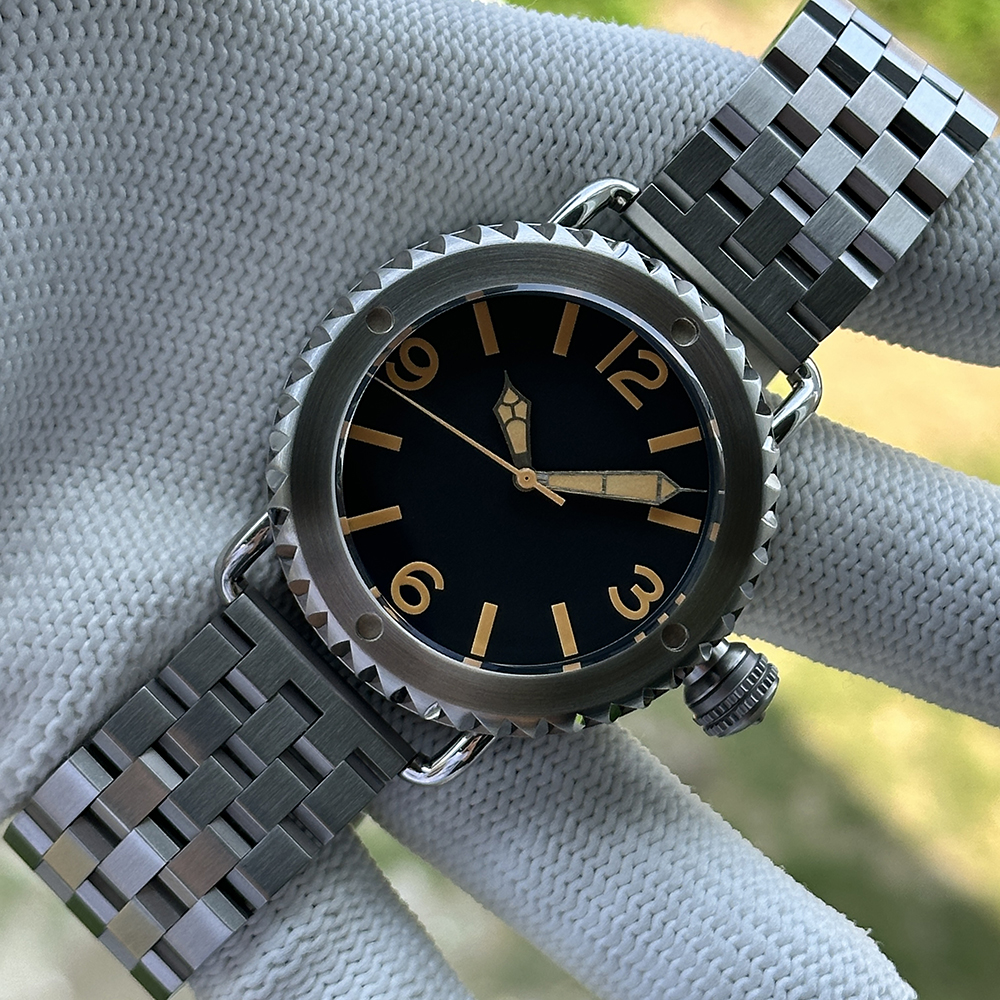 STEELDIVE Official SD1913 No Logo 47MM Case Vintage Luminous 3000M Waterproof NH35 Automatic Mens Dive Watch