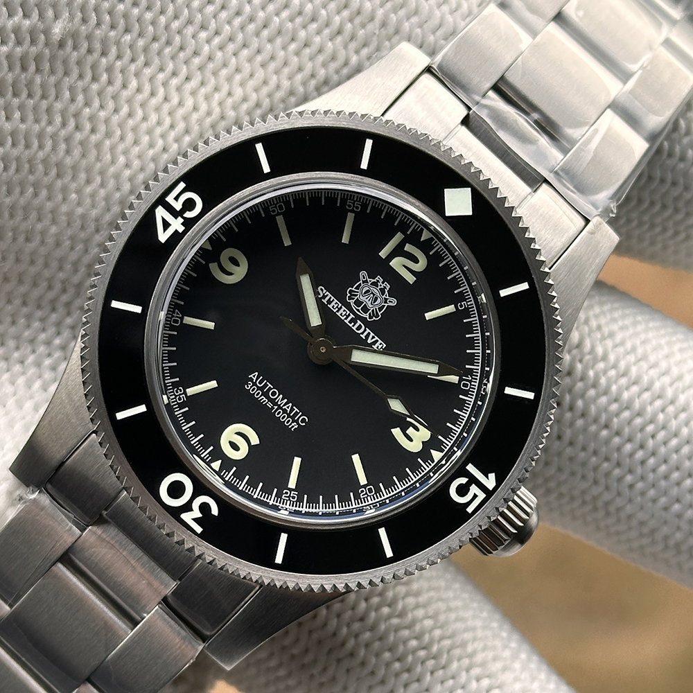 STEELDIVE Official SD1952 41MM Fifty Fathoms 300M Waterproof NH35 Automatic Dive Watch