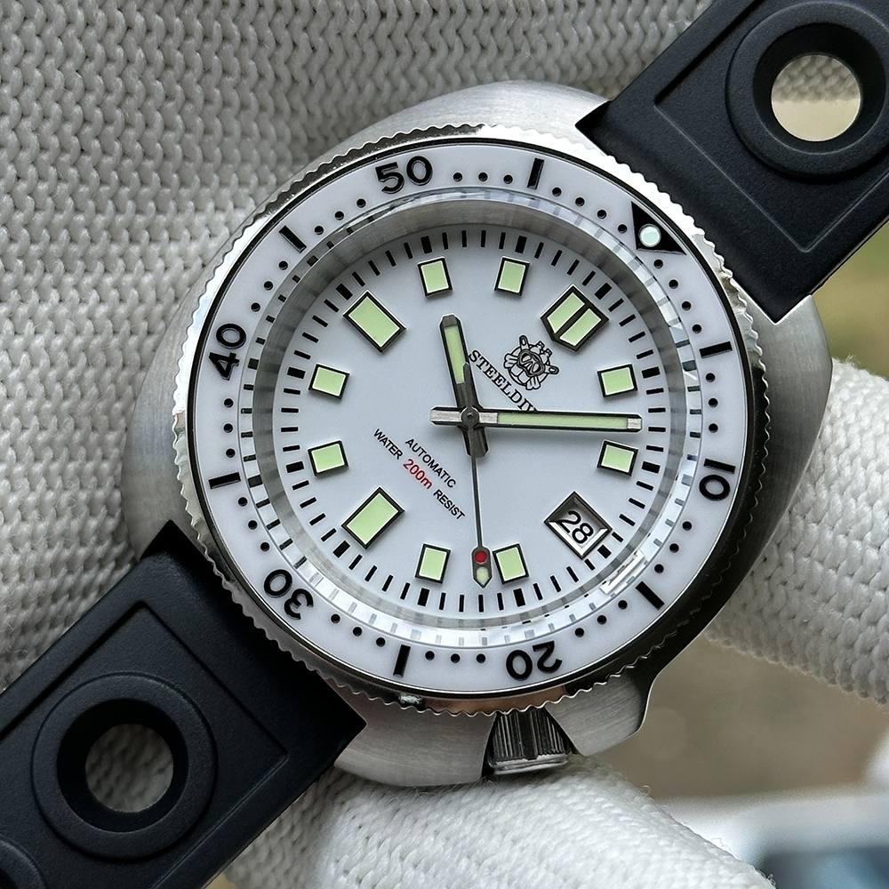STEELDIVE SD1974B Official Store Japan NH35 Turtle Watch