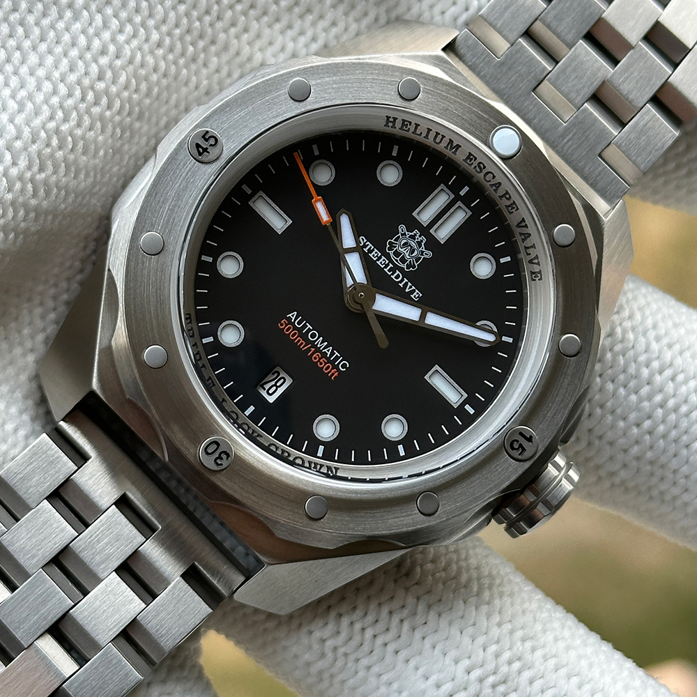 STEELDIVE Official SD1960 Replacement Case Parts for Fixment and Watch Modding