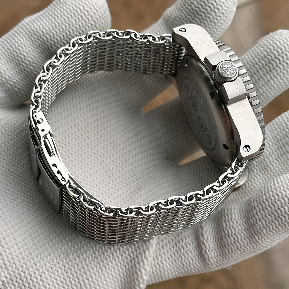 STEELDIVE Official SD1987 Classic 46.5MM Big Size 2000M Waterproof NH35 Automatic Mens Dive Watch