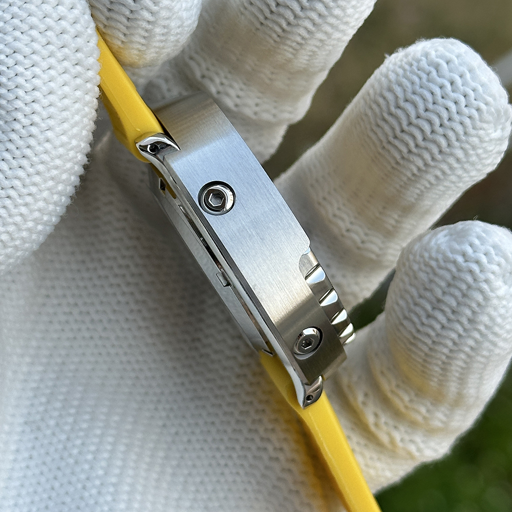 STEELDIVE Official SD1975C Matte Yellow Dial 47.5MM Case 300M Waterproof NH35 Japan Movement Automatic Mens Dive Watch