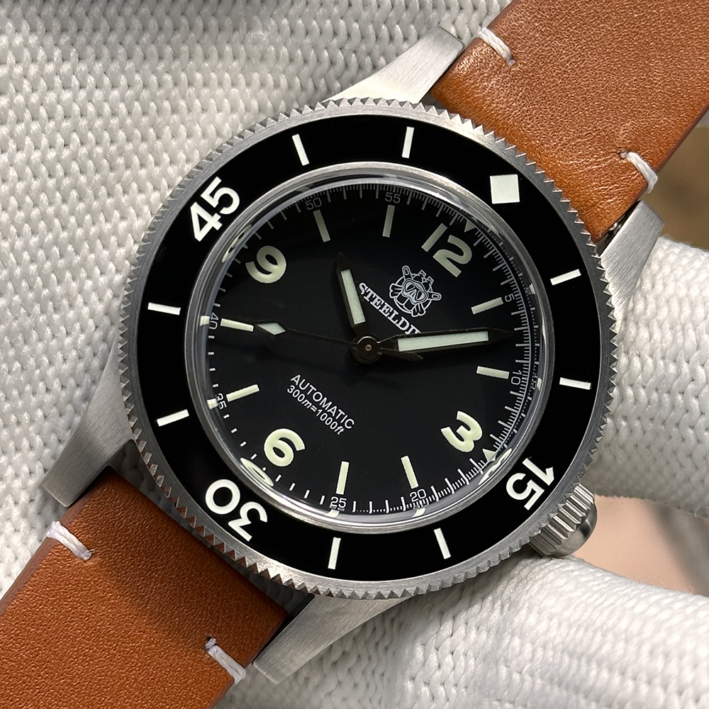 STEELDIVE Official SD1952 41MM Fifty Fathoms 300M Waterproof NH35 Automatic Dive Watch