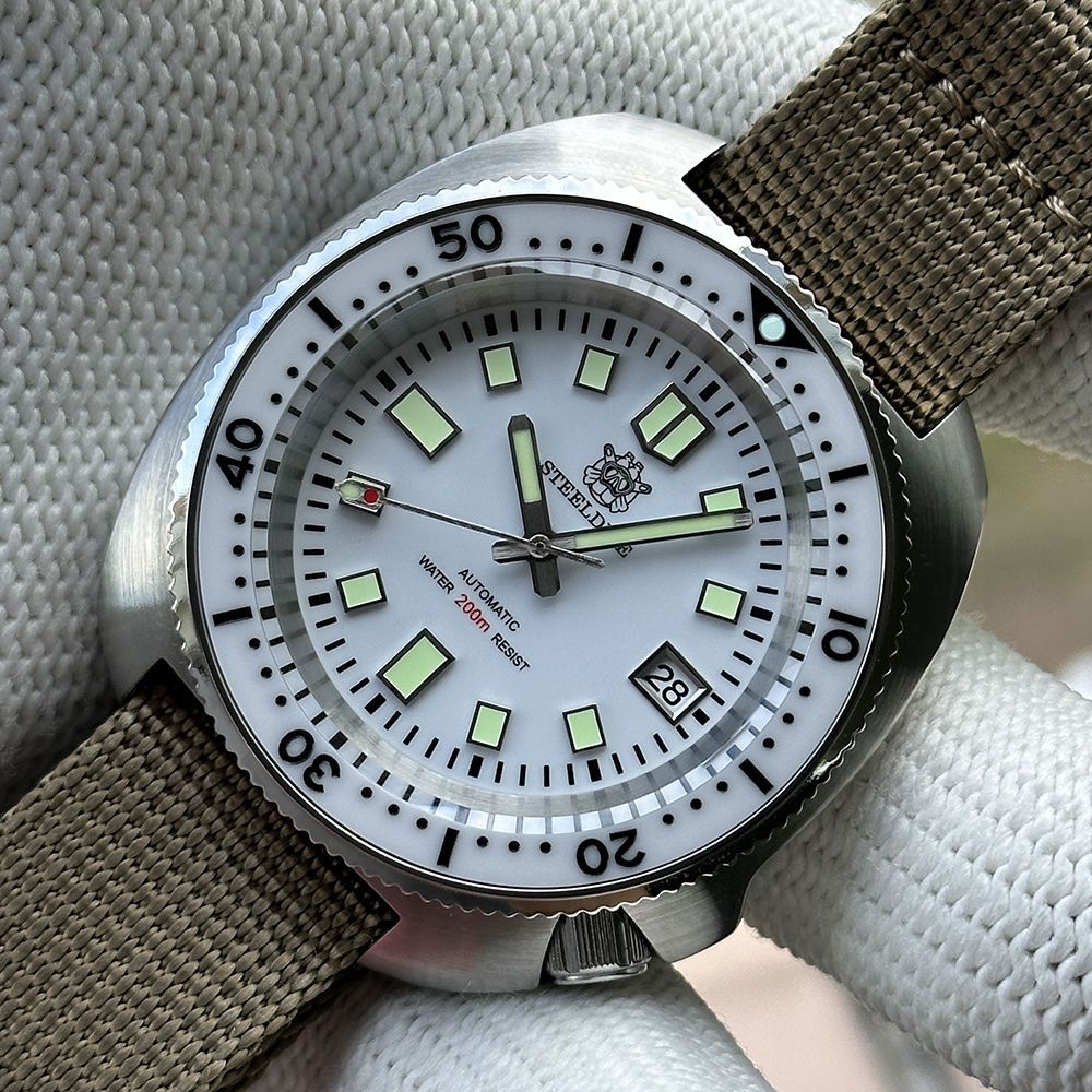 STEELDIVE SD1974B Official Store Japan NH35 Turtle Watch