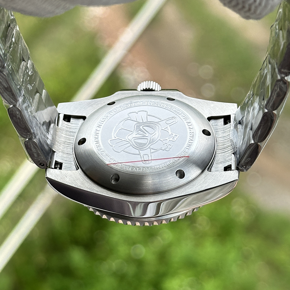 STEELDIVE Official SD1953 White Dial 40.5MM Case 300M Waterproof Japan NH35 Automatic Mens Dive Watch
