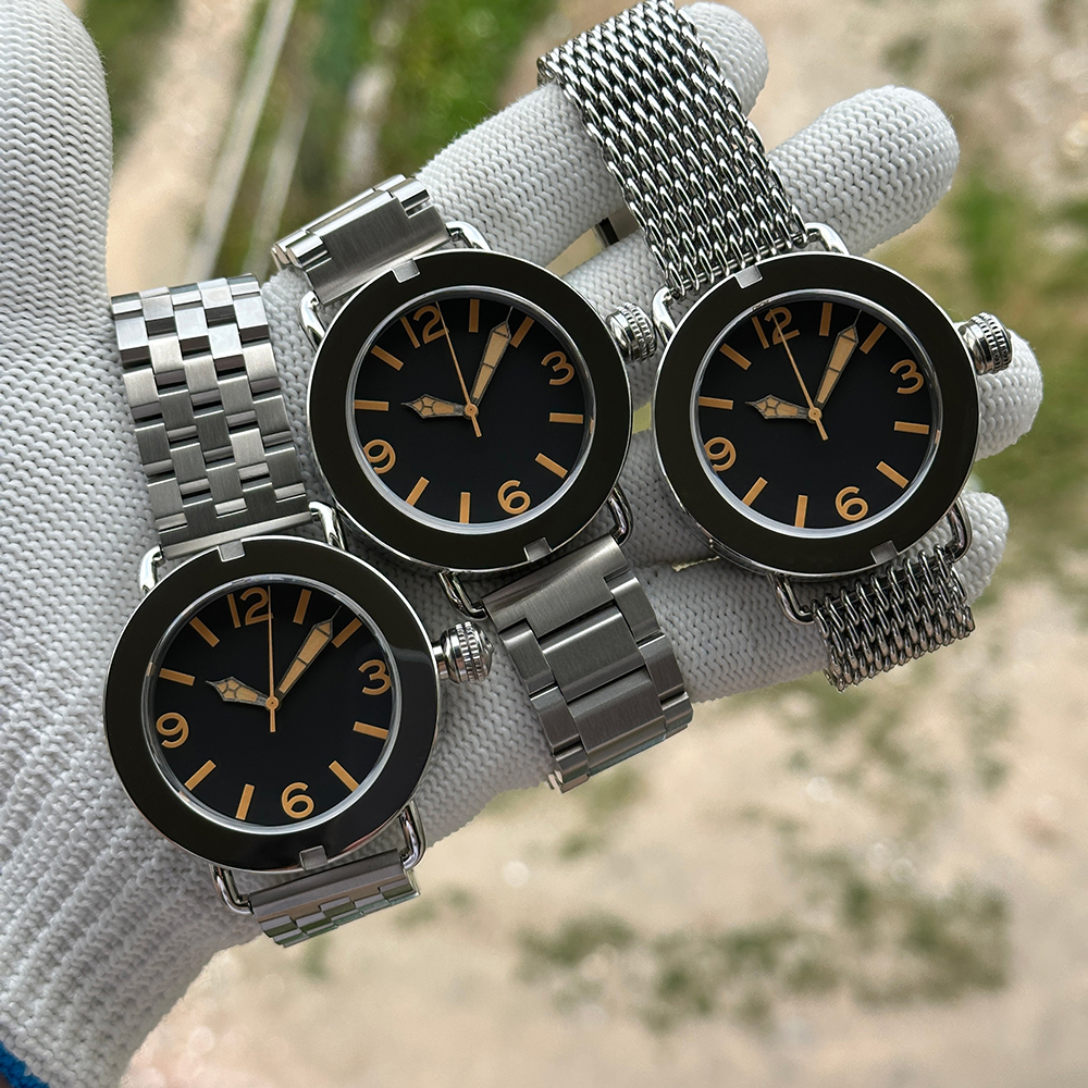 STEELDIVE Official SD1912 No Logo Version 47MM Polished Case 3000M Waterproof NH35 Automatic Mens Sports Watch