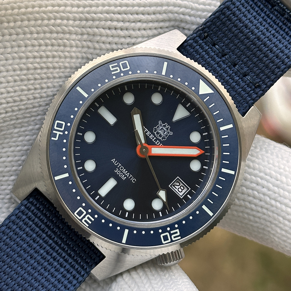 STEELDIVE Official SD1929 Blue Dive Watch