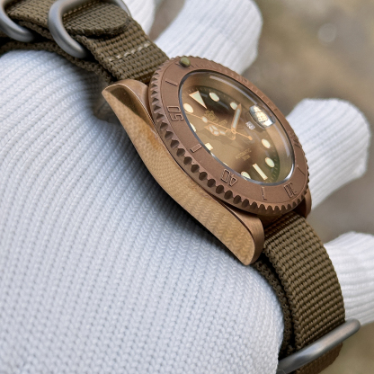 STEELDIVE Official SD1953S Green Dial Cermaic Bronze Bezel Swiss Luminous 300M Waterproof NH35 Mens Automatic Dive Watch