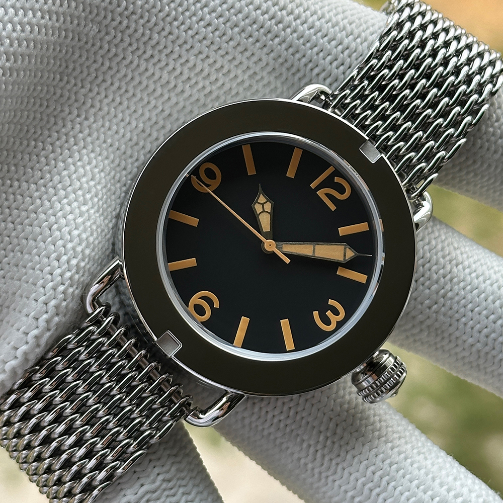 STEELDIVE Official SD1912 No Logo Version 47MM Polished Case 3000M