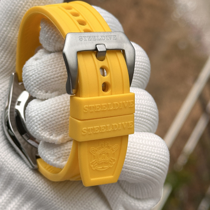 STEELDIVE Official SD1994 Yellow Dial Ceramic Bezel Sapphire Glass 200MM NH34 Automatic Dive Watch for Men