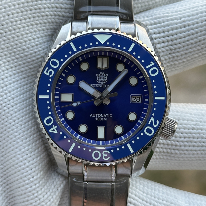 STEELDIVE Official SD1968 Swiss Luminous Sapphrie Glass 200M Waterproof NH35 Automatic Dive Watch