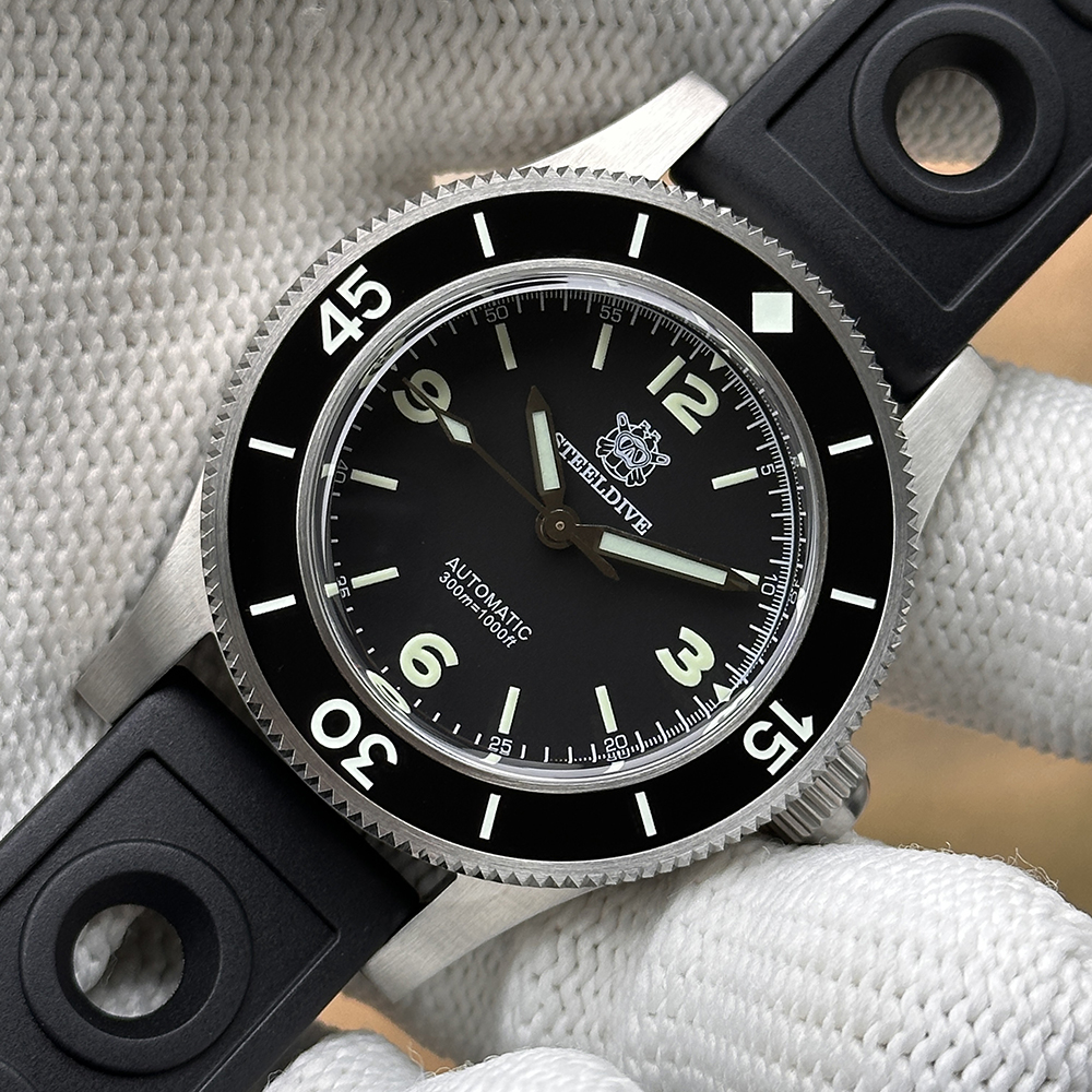 STEELDIVE Official SD1952 41MM Fifty Fathoms 300M Waterproof NH35 Automatic Dive Watch