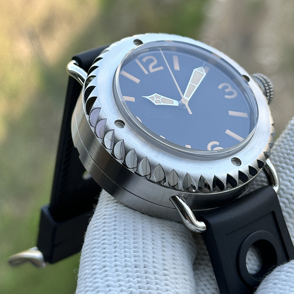 STEELDIVE Official SD1913 No Logo 47MM Case Vintage Luminous 3000M Waterproof NH35 Automatic Mens Dive Watch