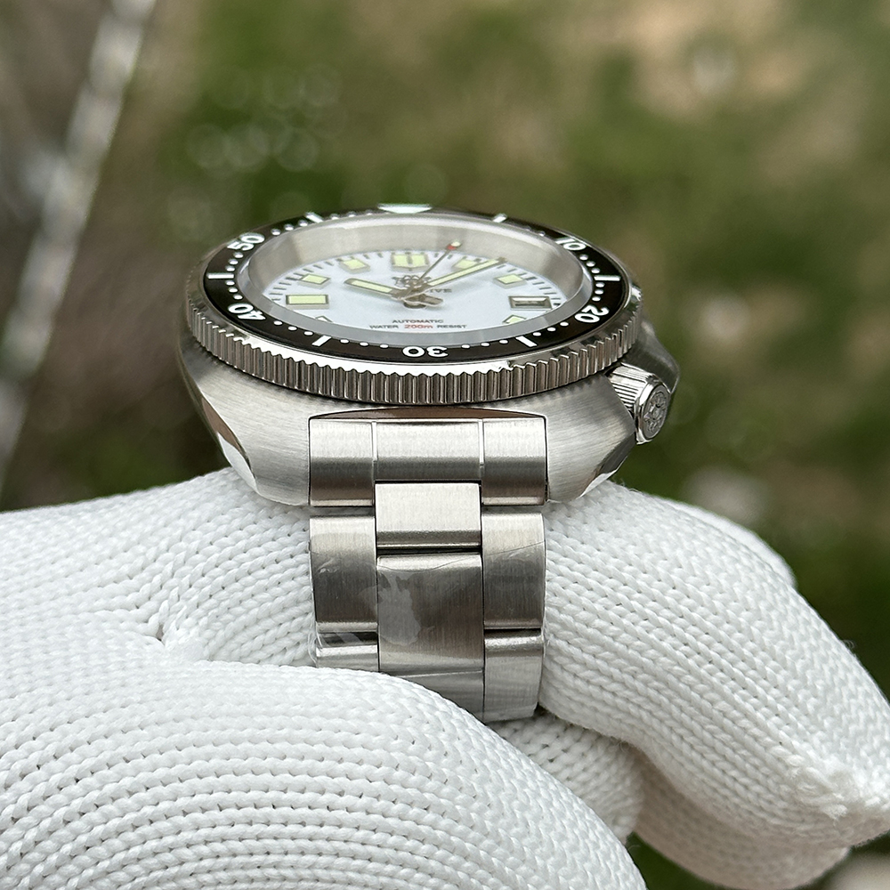 STEELDIVE Official SD1974 Sapphire Glass 200M Waterproof NH35 Automatic Mens Dive Watch V3 Bracelet