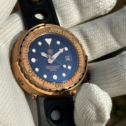 STEELDIVE Official SD1975S V1 Super Luminous 47.5MM Solid Brone Case 300M Waterproof Dive Watch