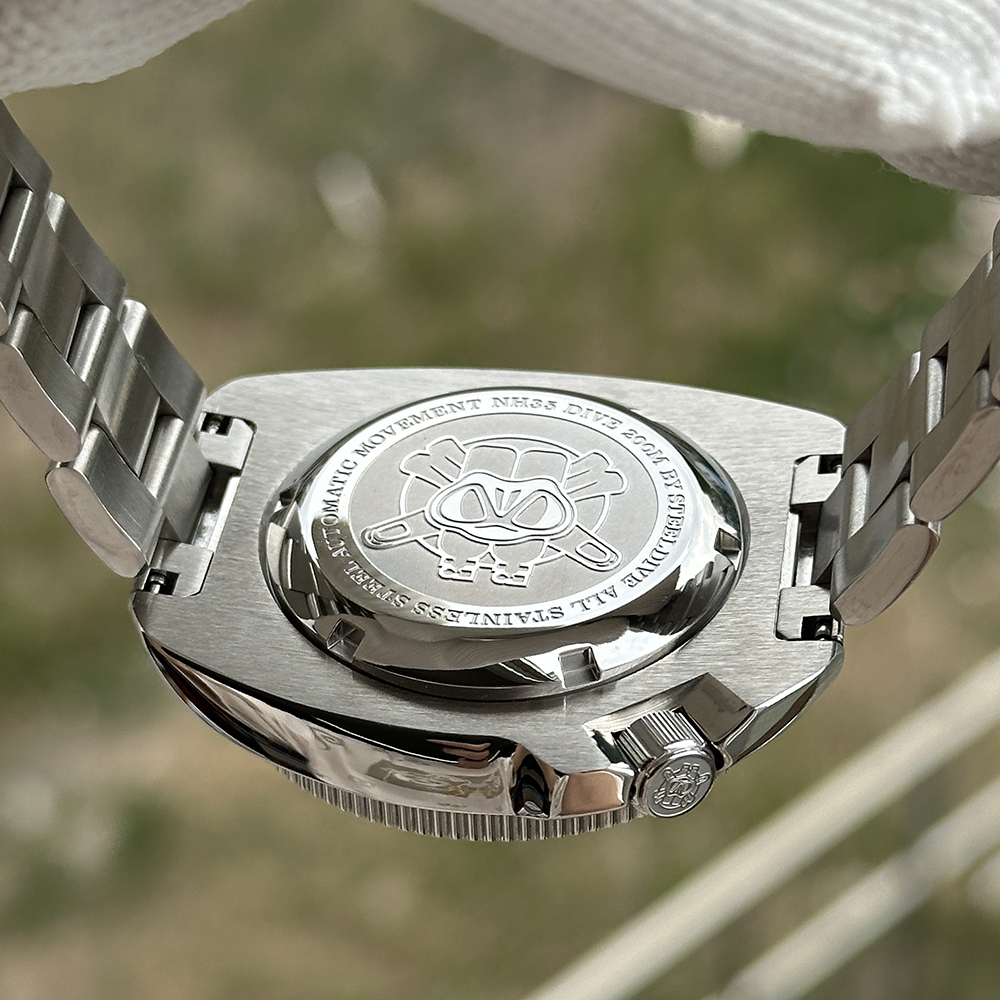 STEELDIVE Official SD1974 Sapphire Glass 200M Waterproof NH35 Automatic Mens Dive Watch V3 Bracelet