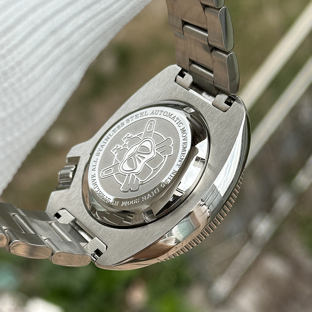 STEELDIVE Official SD1974 Professional 200M Waterproof NH35 Automtic Mens Turtle Dive Watch