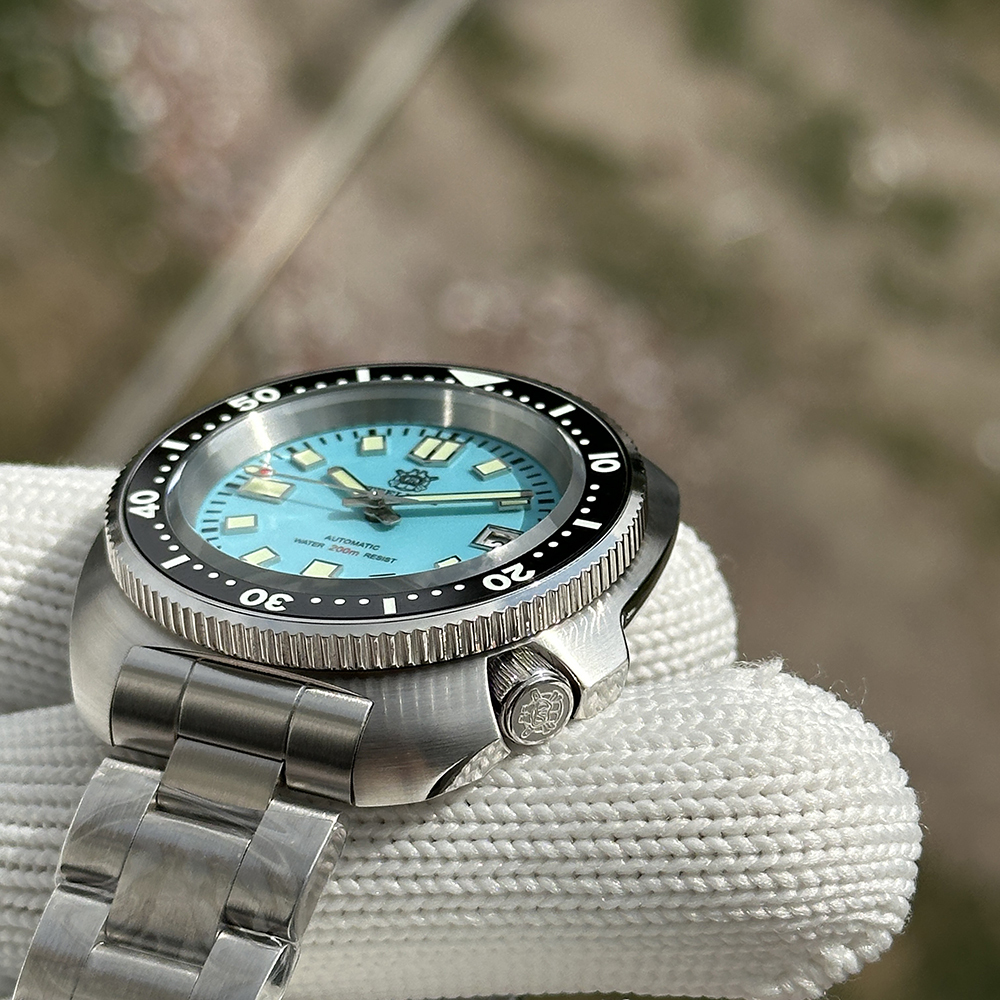 STEELDIVE Official SD1974 Sapphire Glass 200M Waterproof NH35 Automatic Mens Dive Watch V3 Bracelet