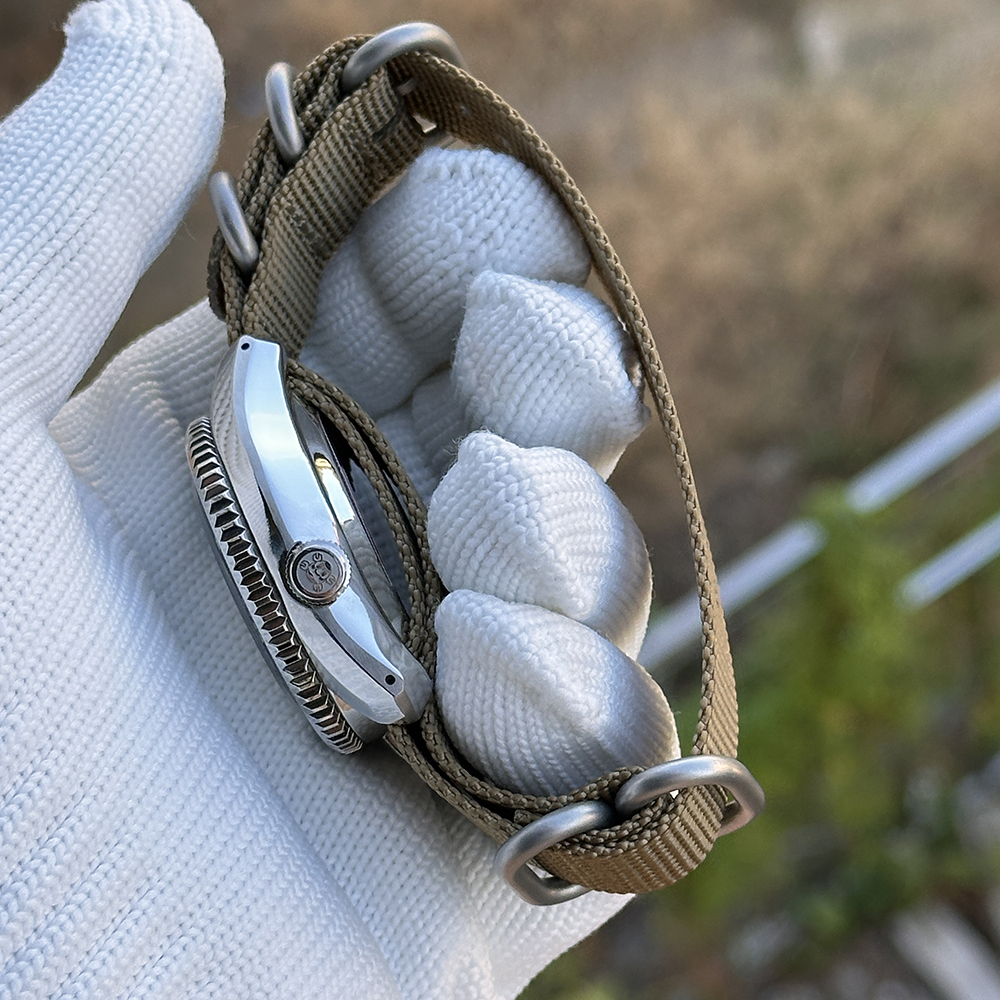 STEELDIVE Official SD1968 White Dial 44MM Ceramic Bezel 300M Waterproof NH35 Automatic Mens Dive Watch