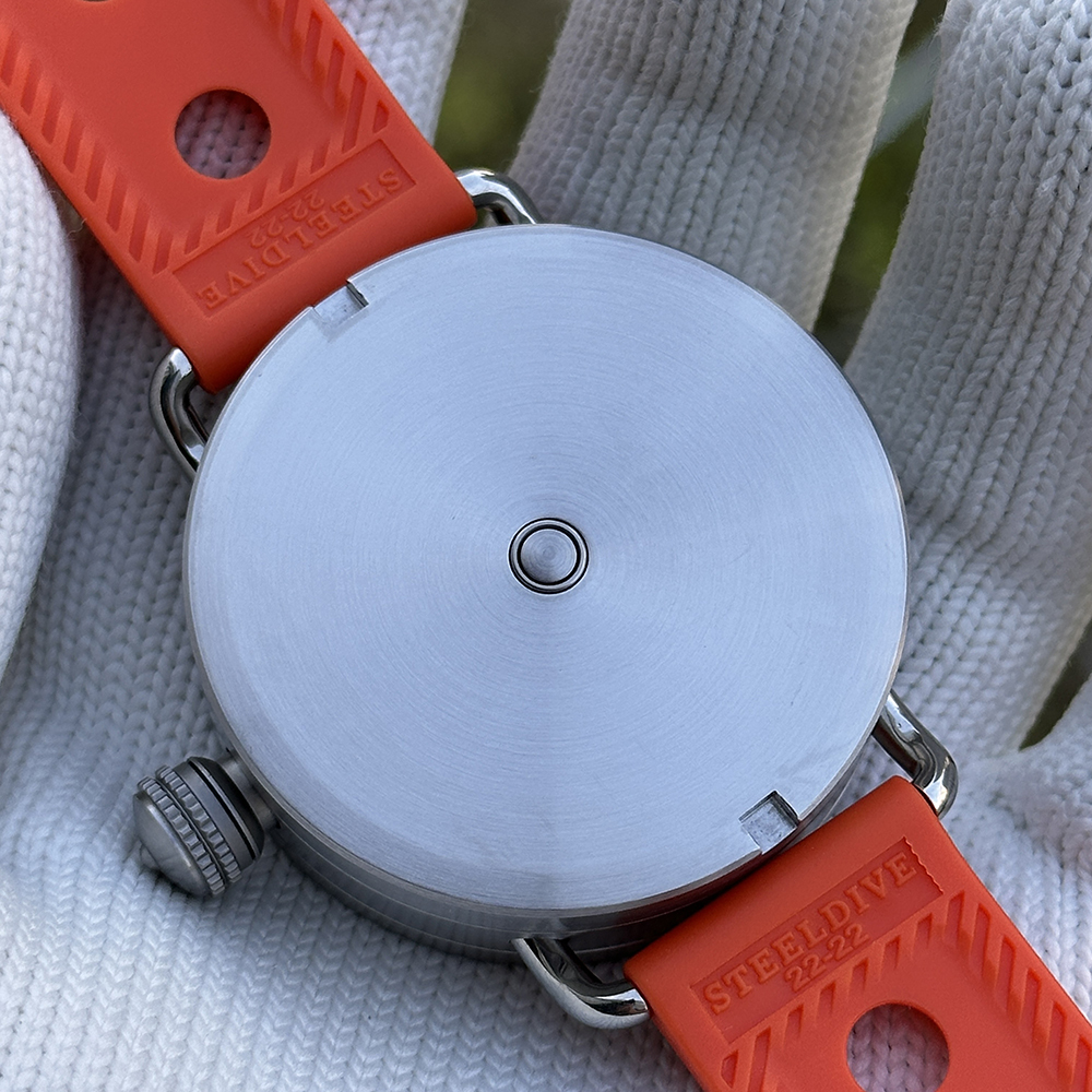 STEELDIVE Official SD1912 V2 New Arrival Vintage Luminous 47MM Big Size Sapphire Glass NH35 Automatic Mens Dive Watch 