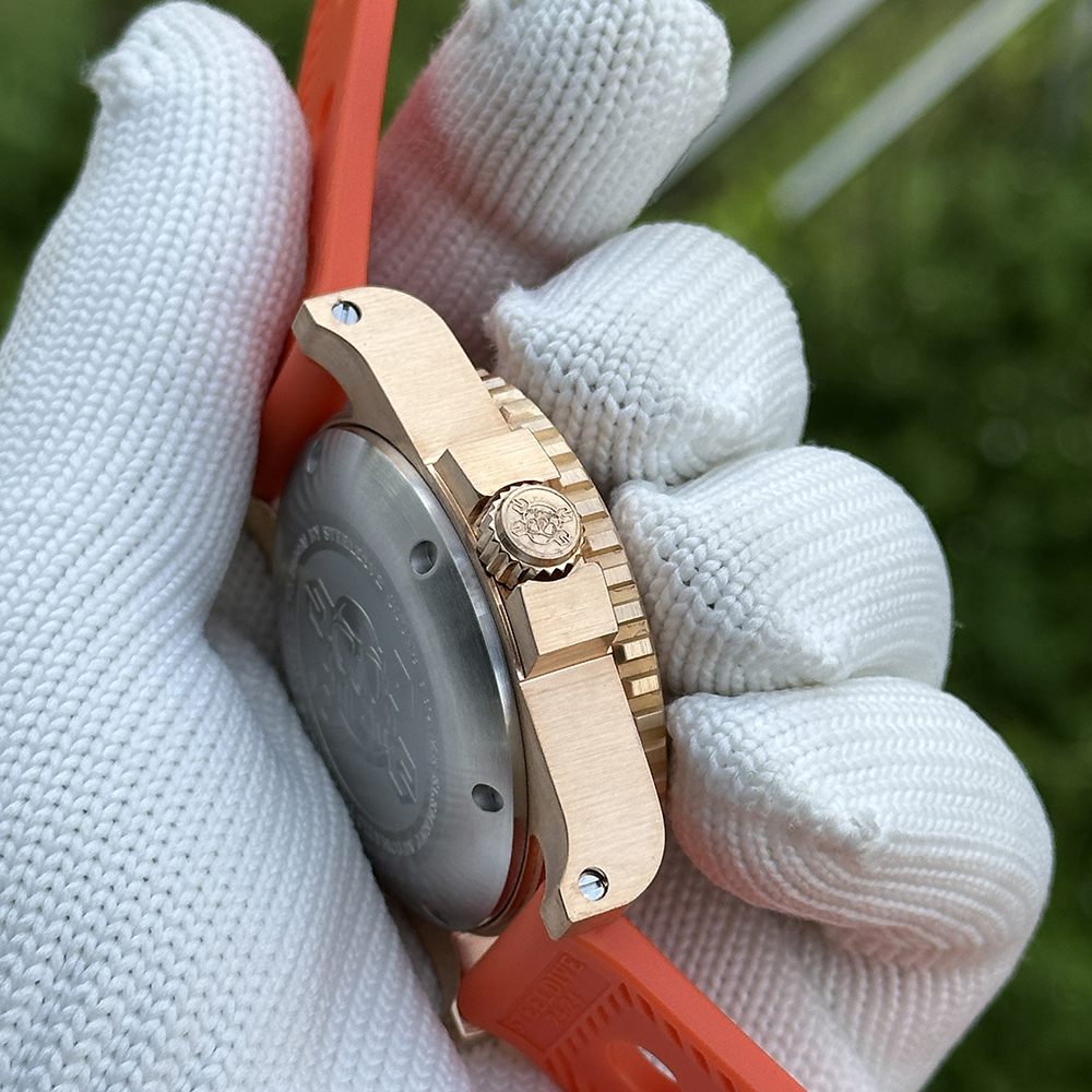 STEELDIVE Official SD1987S CuSn8 Solid Bronze NH35 Automatic Dive Watch