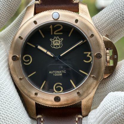 STEELDIVE Official SD2151S Oversize Solid Bronze Watch | ST2130 Automatic Movement