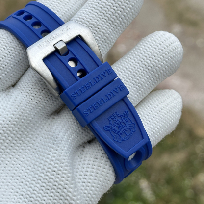 STEELDIVE Official SD1962S Blue Dial 200M Waterproof 41.9MM Bronze Case NH35 Automatic Mens Dive Watch