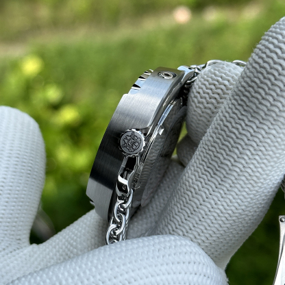 STEELDIVE Official SD1975V 47.5mm Case Mesh Band 300M Waterproof Japan Automatci Dive Watch Sapphire Glass