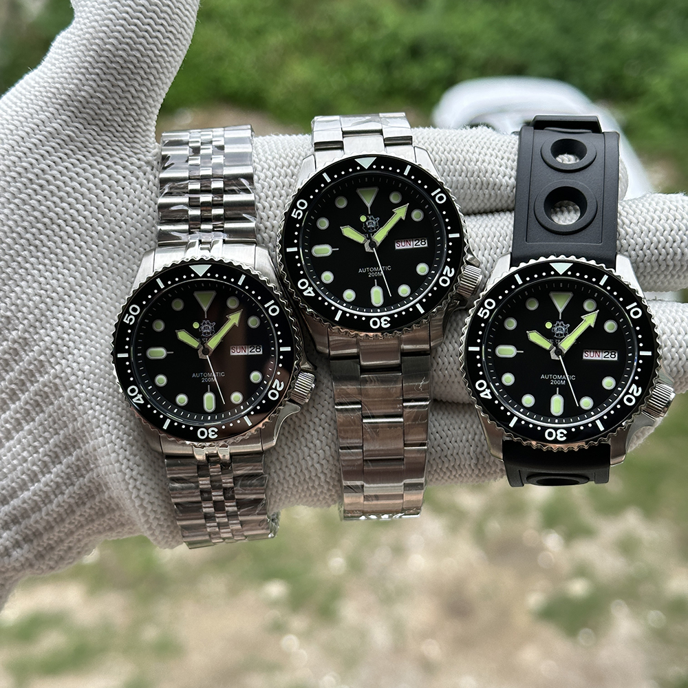 STEELDIVE Official SD1973W Limited Offer Day and Date Function NH36 Automatic Movement 200M Waterproof Mens Dive Watch