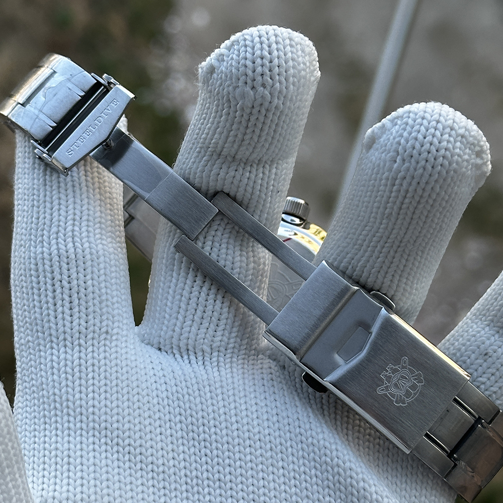 STEELDIVE Official SD1968 Swiss Luminous Sapphrie Glass 200M Waterproof NH35 Automatic Dive Watch