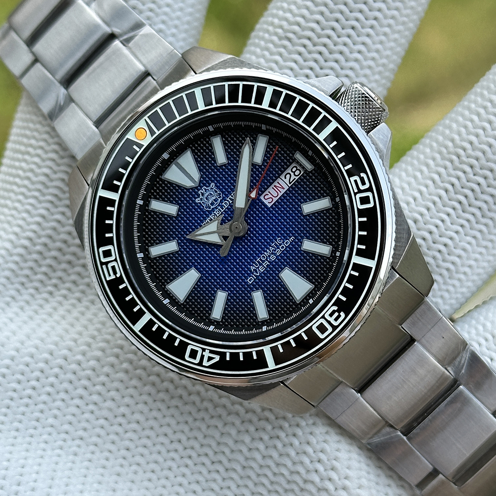STEELDIVE SD1961 NH36 Automatic Dive Watch Samurai